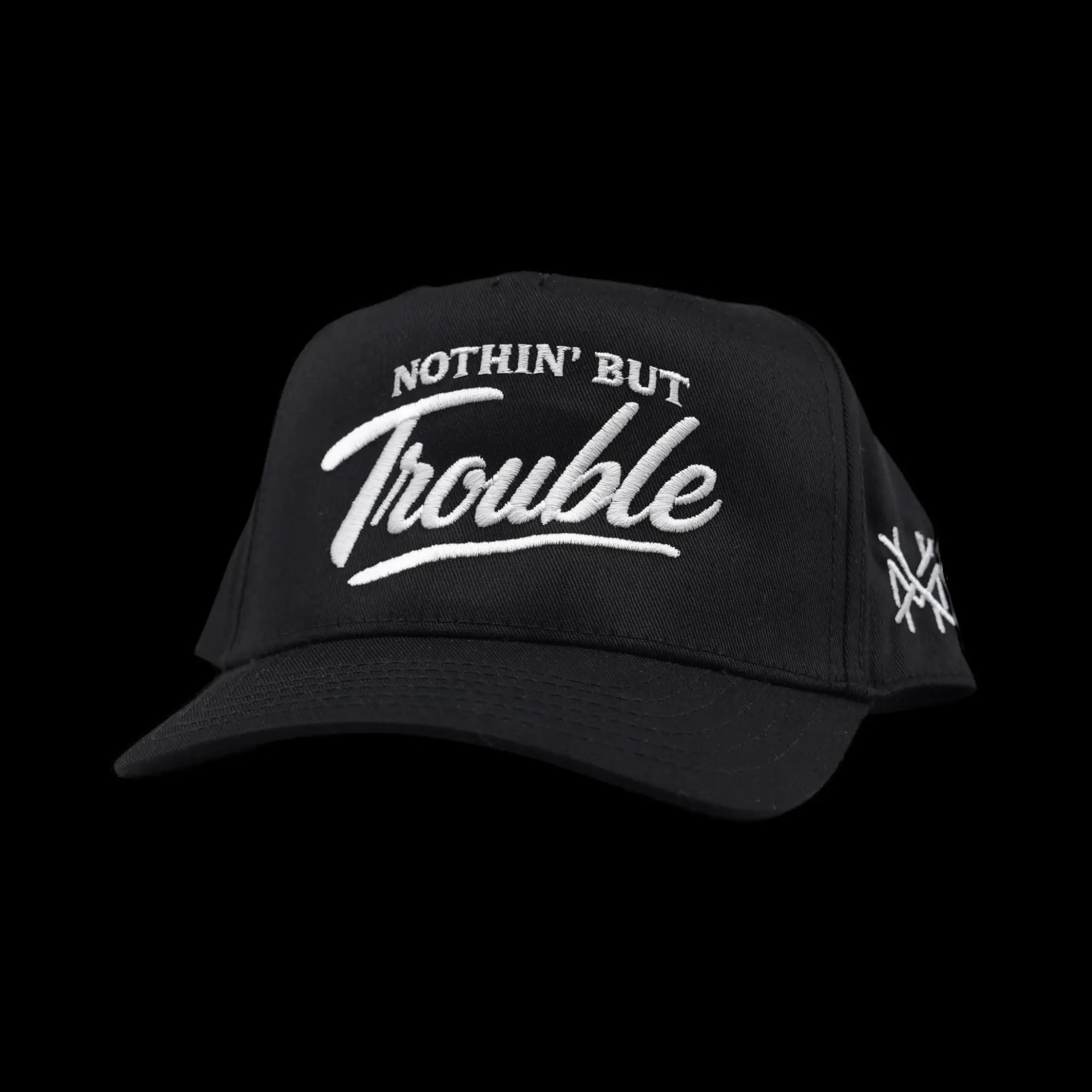 Nothing but Trouble Premium Trucker Snapback Hat