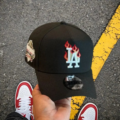 New Era MLB Baseball Cap NY Yankees LA Dodgers – Adjustable 9FORTY 59FIFTY Snapback Hat for Men Women, Premium Raised Embroidery, Curved Brim Cotton Design, Breathable Lightweight Construction, Casual Urban Streetwear Style