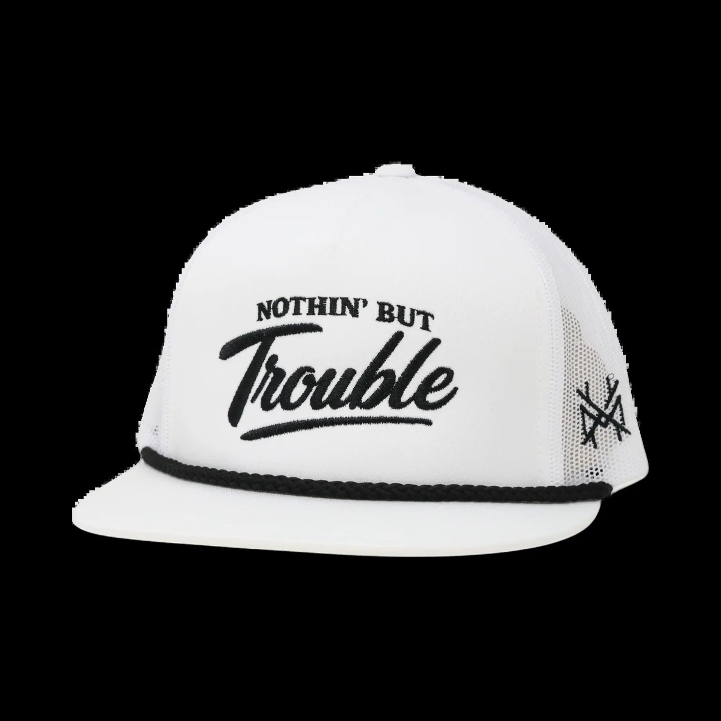 Nothing but Trouble Premium Trucker Snapback Hat