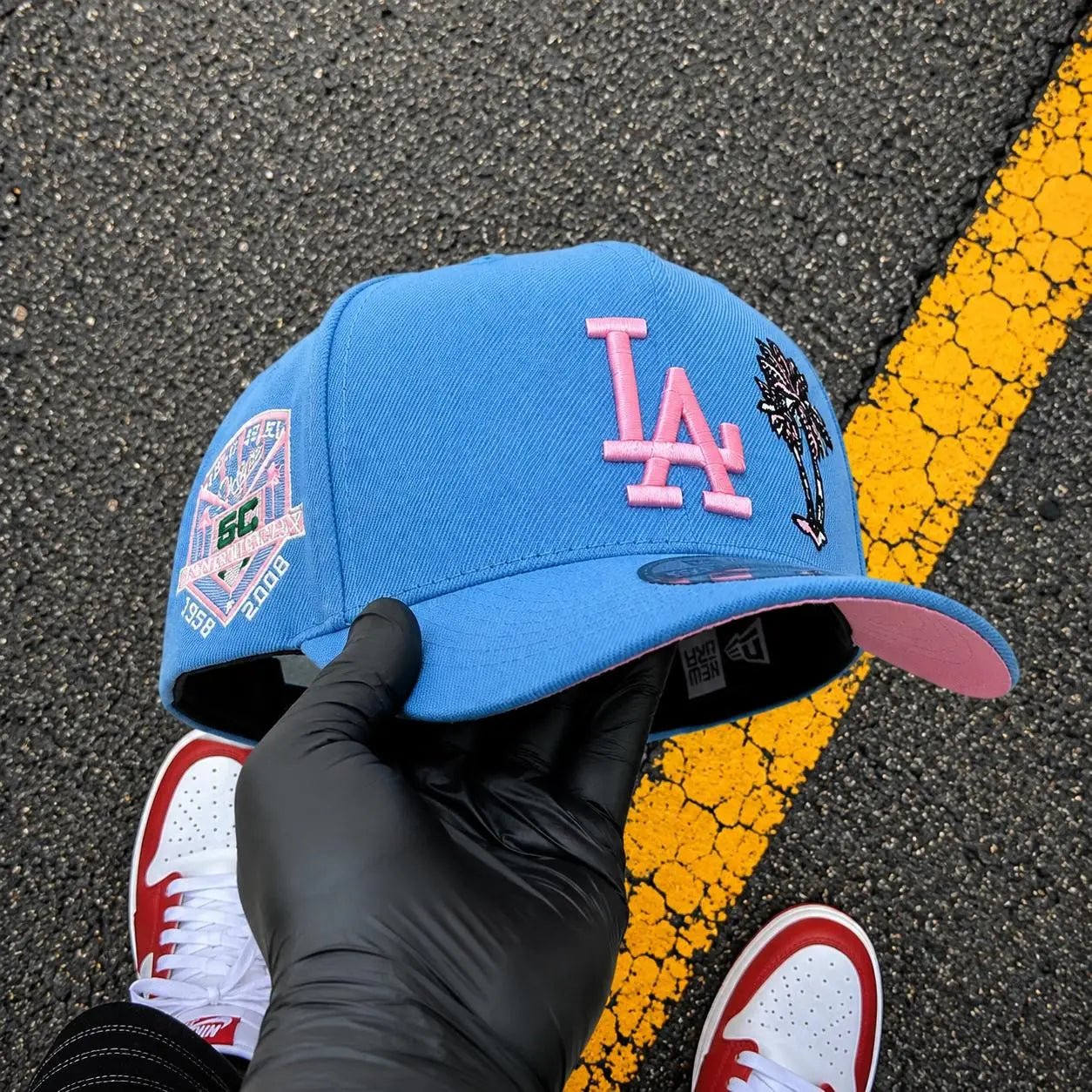 New Era MLB Baseball Cap NY Yankees LA Dodgers – Adjustable 9FORTY 59FIFTY Snapback Hat for Men Women, Premium Raised Embroidery, Curved Brim Cotton Design, Breathable Lightweight Construction, Casual Urban Streetwear Style