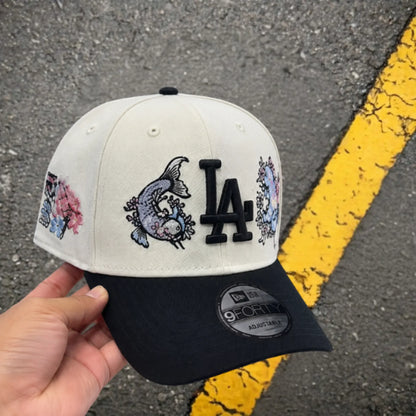 New Era MLB Baseball Cap NY Yankees LA Dodgers – Adjustable 9FORTY 59FIFTY Snapback Hat for Men Women, Premium Raised Embroidery, Curved Brim Cotton Design, Breathable Lightweight Construction, Casual Urban Streetwear Style