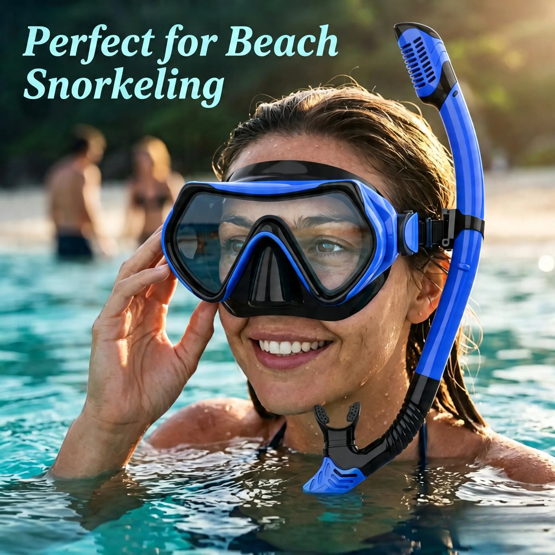Jring Snorkeling Gear for Adults, Snorkel Mask with Top Dry Valve - Panoramic View Anti-Leak and Anti-Fog for Snorkeling, Scuba Diving, Freediving & Swimming for Men Women, Also Available as Swimming Goggles and Snorkel,Summerwins,Bathingsuitwomenset Tikt