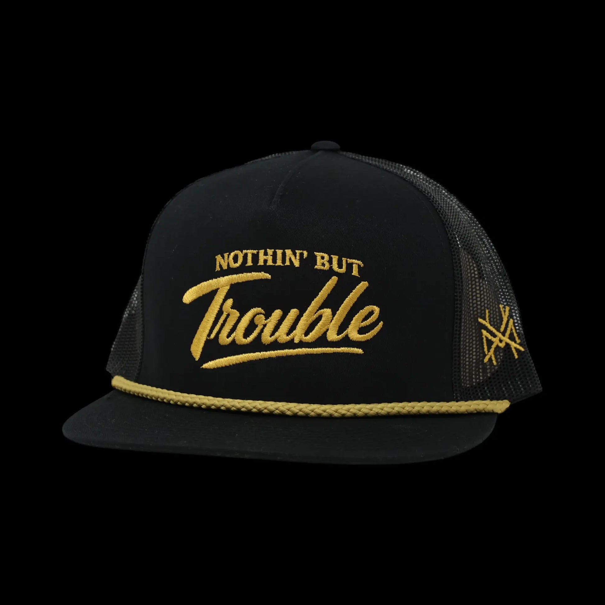 Nothing but Trouble Premium Trucker Snapback Hat