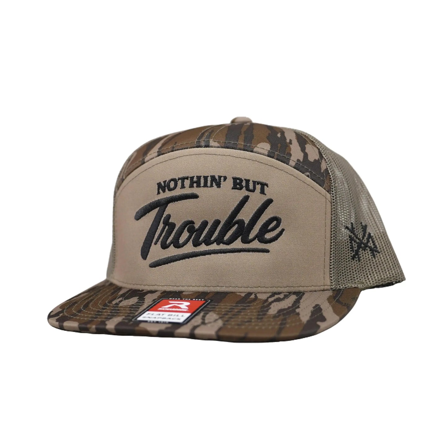 Nothing but Trouble Premium Trucker Snapback Hat