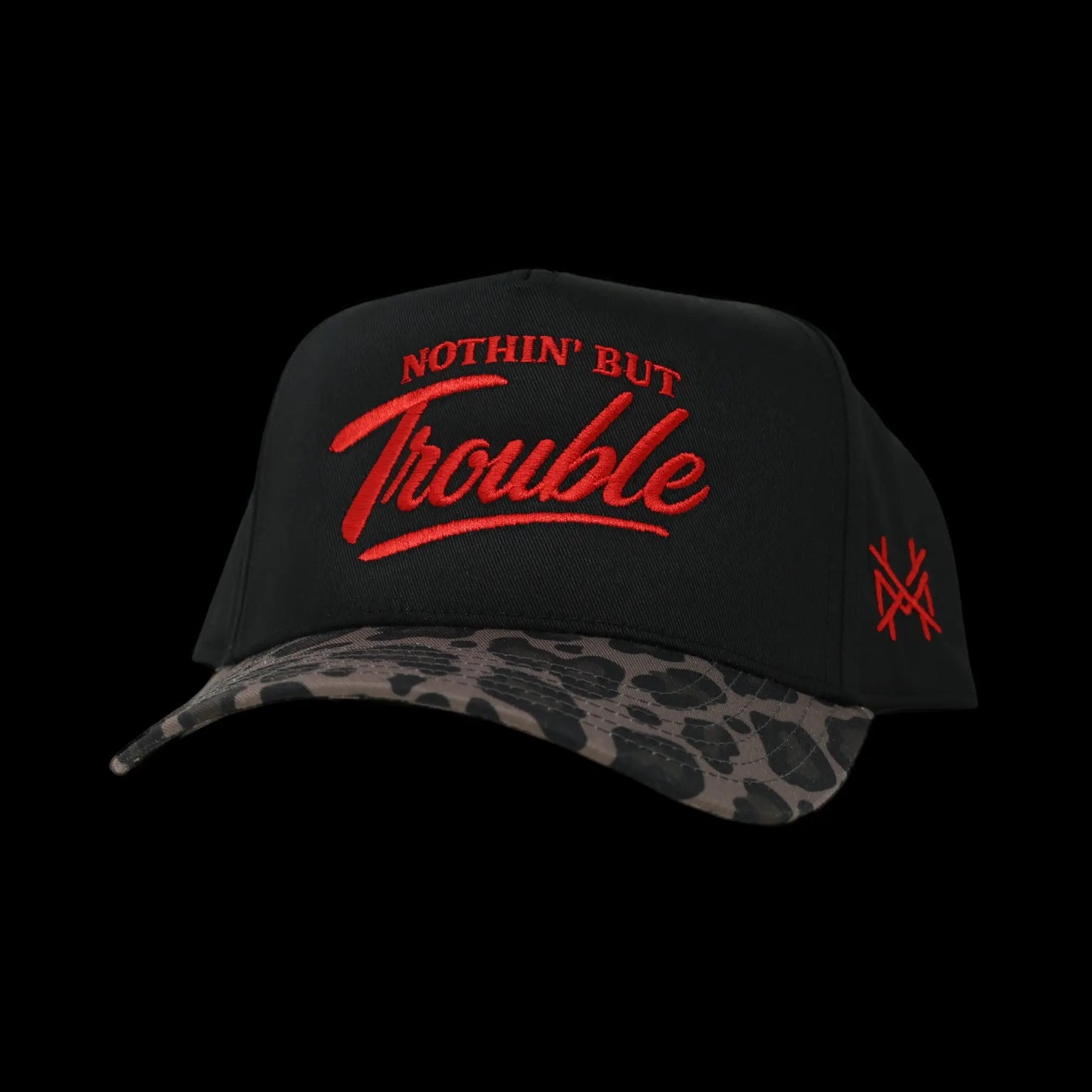Nothing but Trouble Premium Trucker Snapback Hat