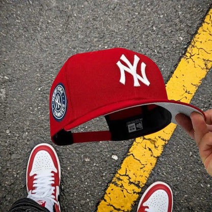 New Era MLB Baseball Cap NY Yankees LA Dodgers – Adjustable 9FORTY 59FIFTY Snapback Hat for Men Women, Premium Raised Embroidery, Curved Brim Cotton Design, Breathable Lightweight Construction, Casual Urban Streetwear Style